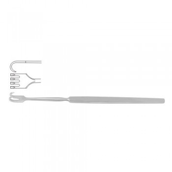 Retractor 4 Sharp Prongs Stainless Steel, 16.5 cm - 6 1/2"